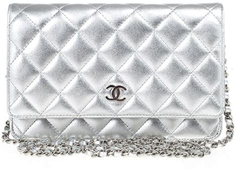 chanel wallet on chain silver hardware|chanel wallet on chain trendy.